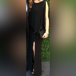 Black evening gown by Xscape